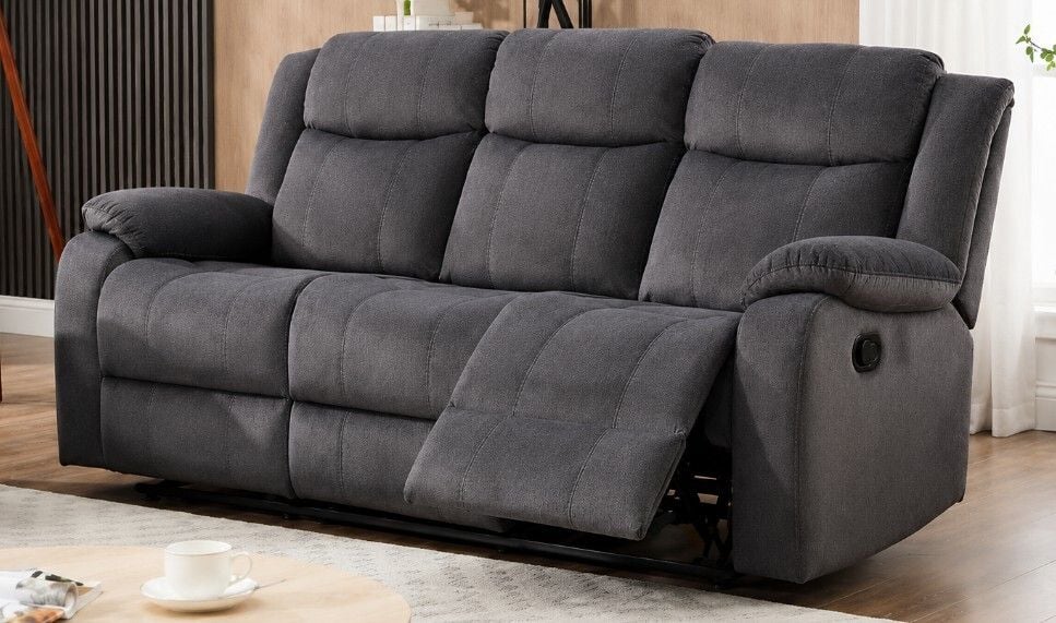Gerald 3 Seater Reclining Lounge Main Gerald 3 Seater Reclining Lounge Main