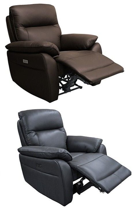 Aspect Leather Electric Recliner