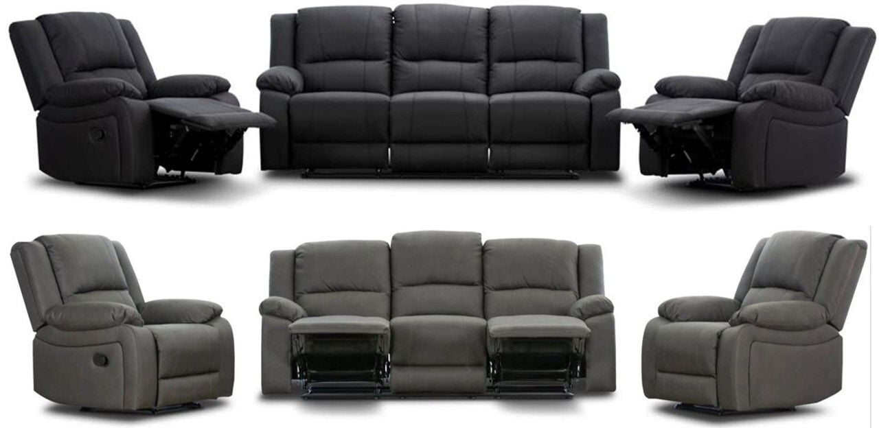 Captain 3 Seater Reclining Lounge Suite