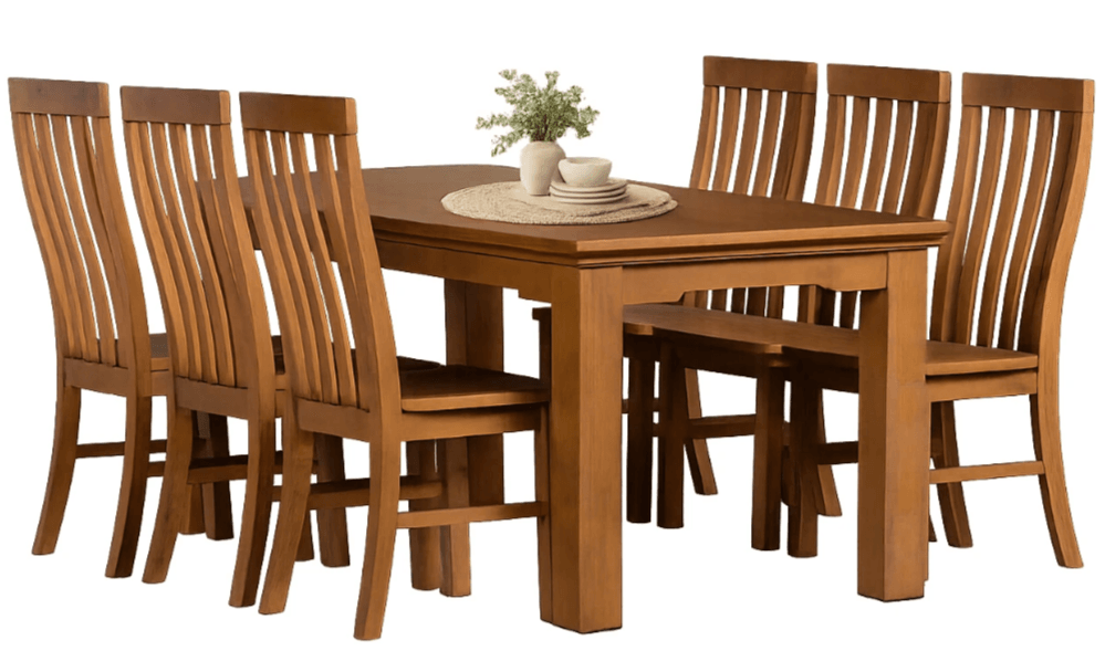 Heritage 7 Piece Dining Suite - 1800mm Main Heritage 7 Piece Dining Suite - 1800mm Main