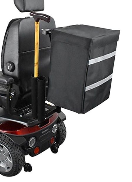Mobility Scooter Rear Bag & Cane Holder