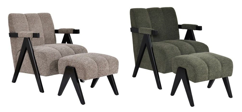 Atlas Accent Chair + Stool Main Atlas Accent Chair + Stool Main