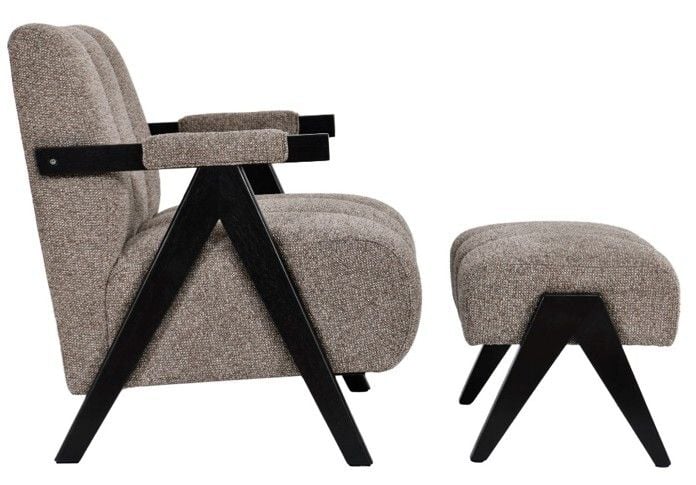 Atlas Accent Chair + Stool Related