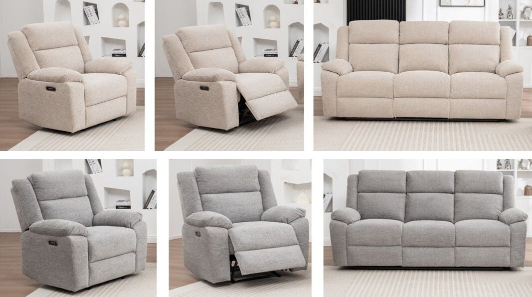 Dream Electric 3 Seater Lounge Suite