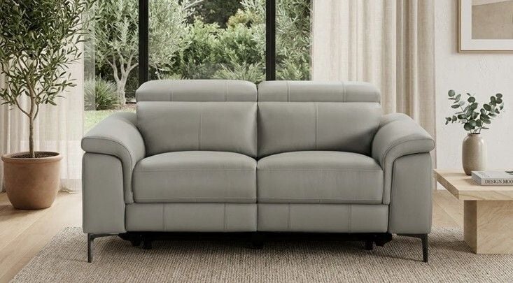 Kevin Electric Leather 2 Seater Reclining Lounge Related
