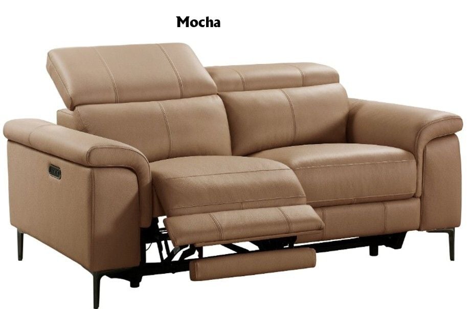 Kevin Electric Leather 2 Seater Reclining Lounge Related