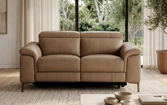 Kevin Electric Leather 2 Seater Reclining Lounge Related