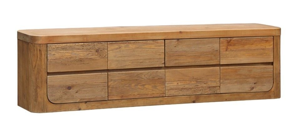 Norfolk Curved Tv Unit - 2000mm Main