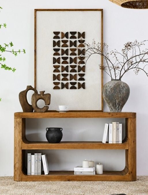 Norfolk Curved Console Table Related