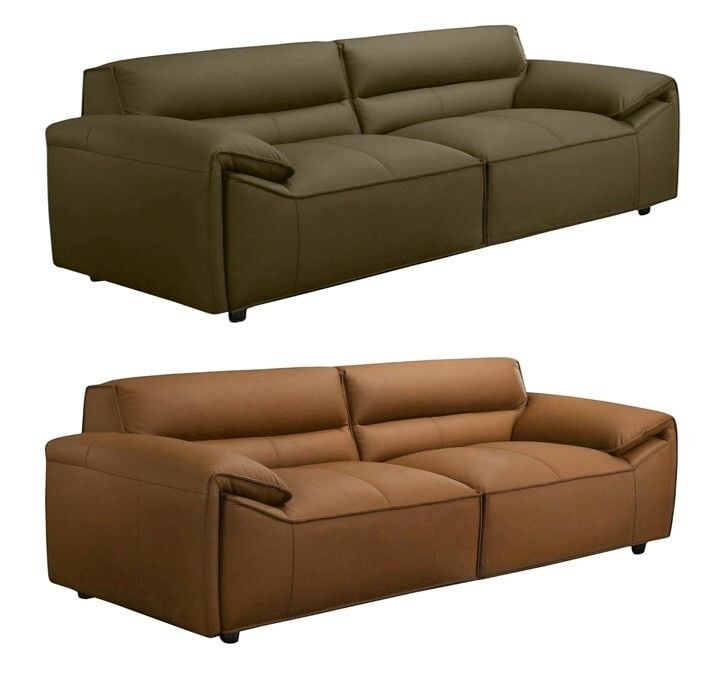 Zander 3 Seat Leather Sofa