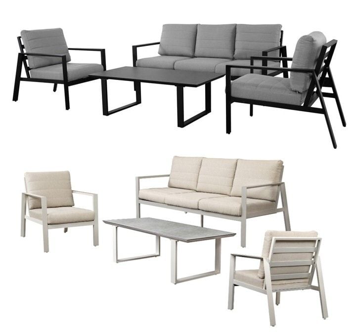 Reed Outdoor 4 Piece Lounge Set Main Reed Outdoor 4 Piece Lounge Set Main