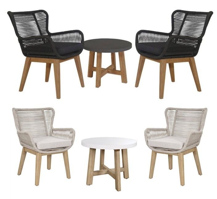 Marrakesh 3 Piece Outdoor Chat Set