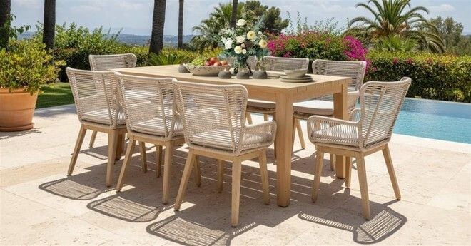 Marrakesh 9 Piece Outdoor Dining Set Related