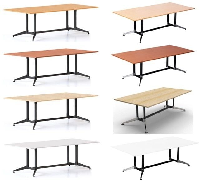 Typhoon Boardroom Table 2400mm