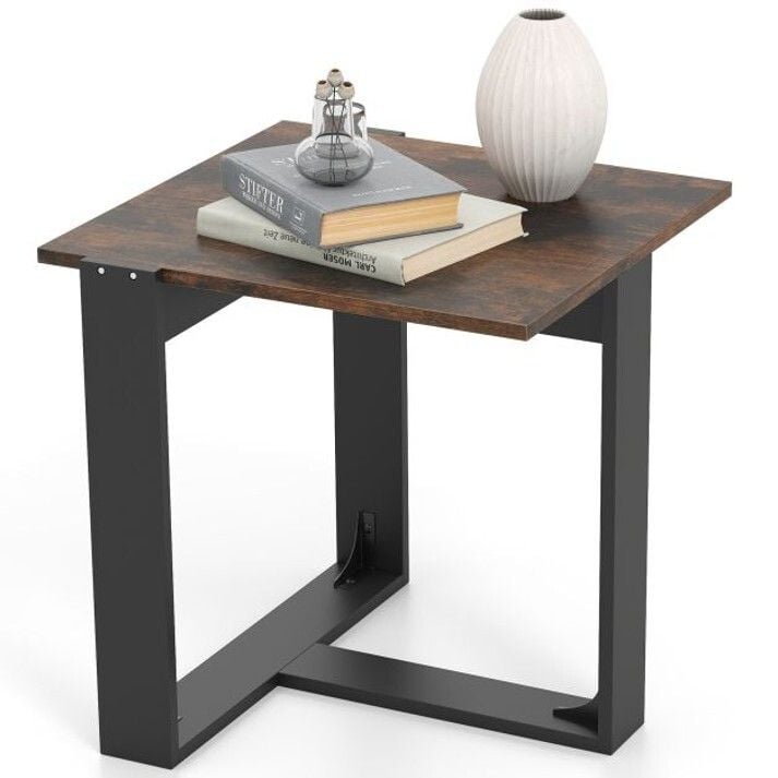 T-Frame Industrial Side Table Related