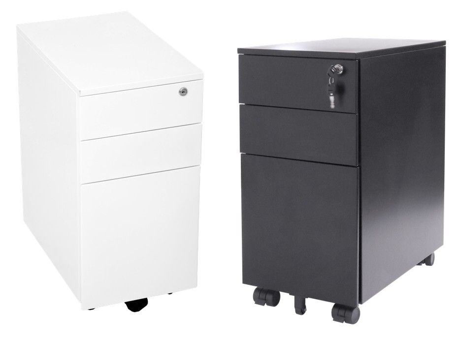 Go Steel Slimline Mobile Pedestal