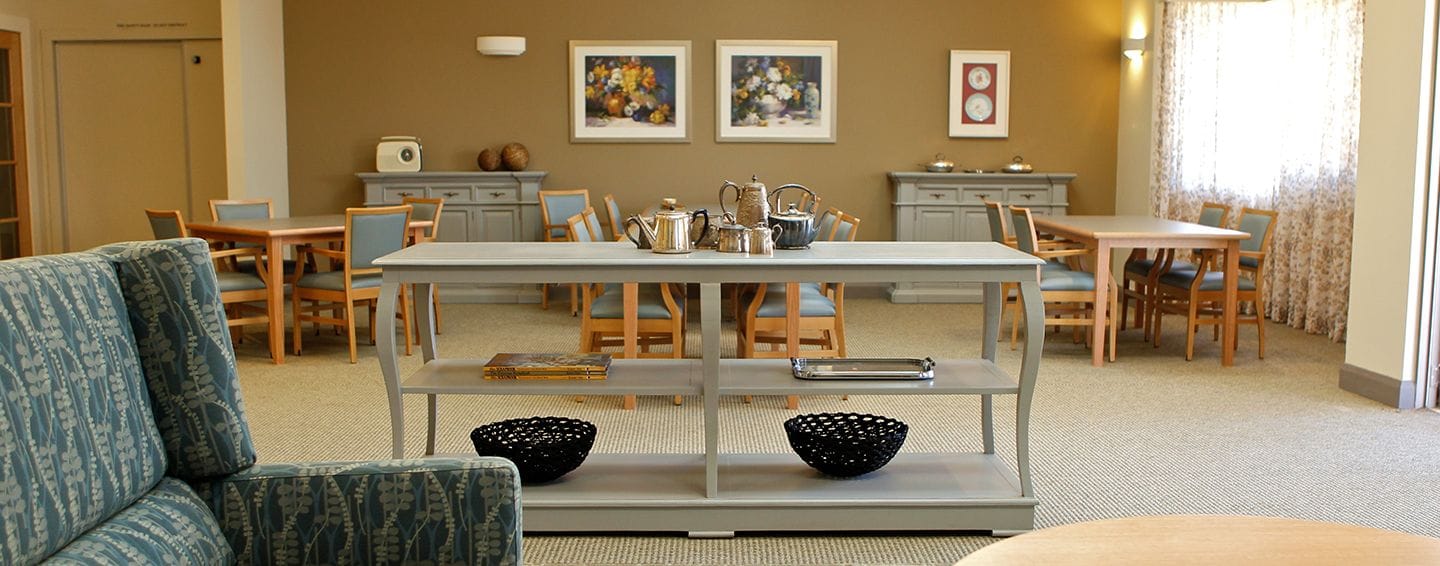 Dining Room at HammondCare Miranda Residential Care