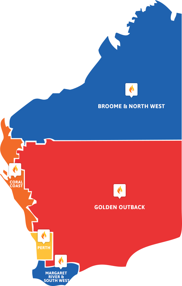 Western Australia FCF Map