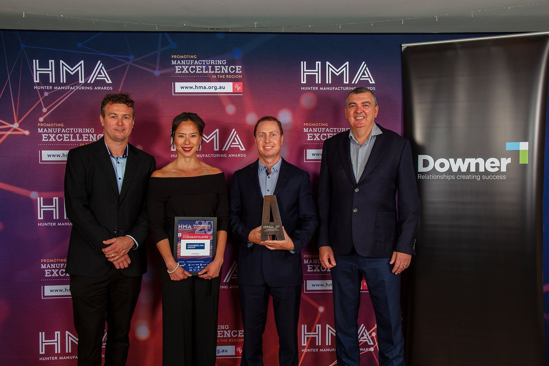 Chamberlain wins at HMA Awards
