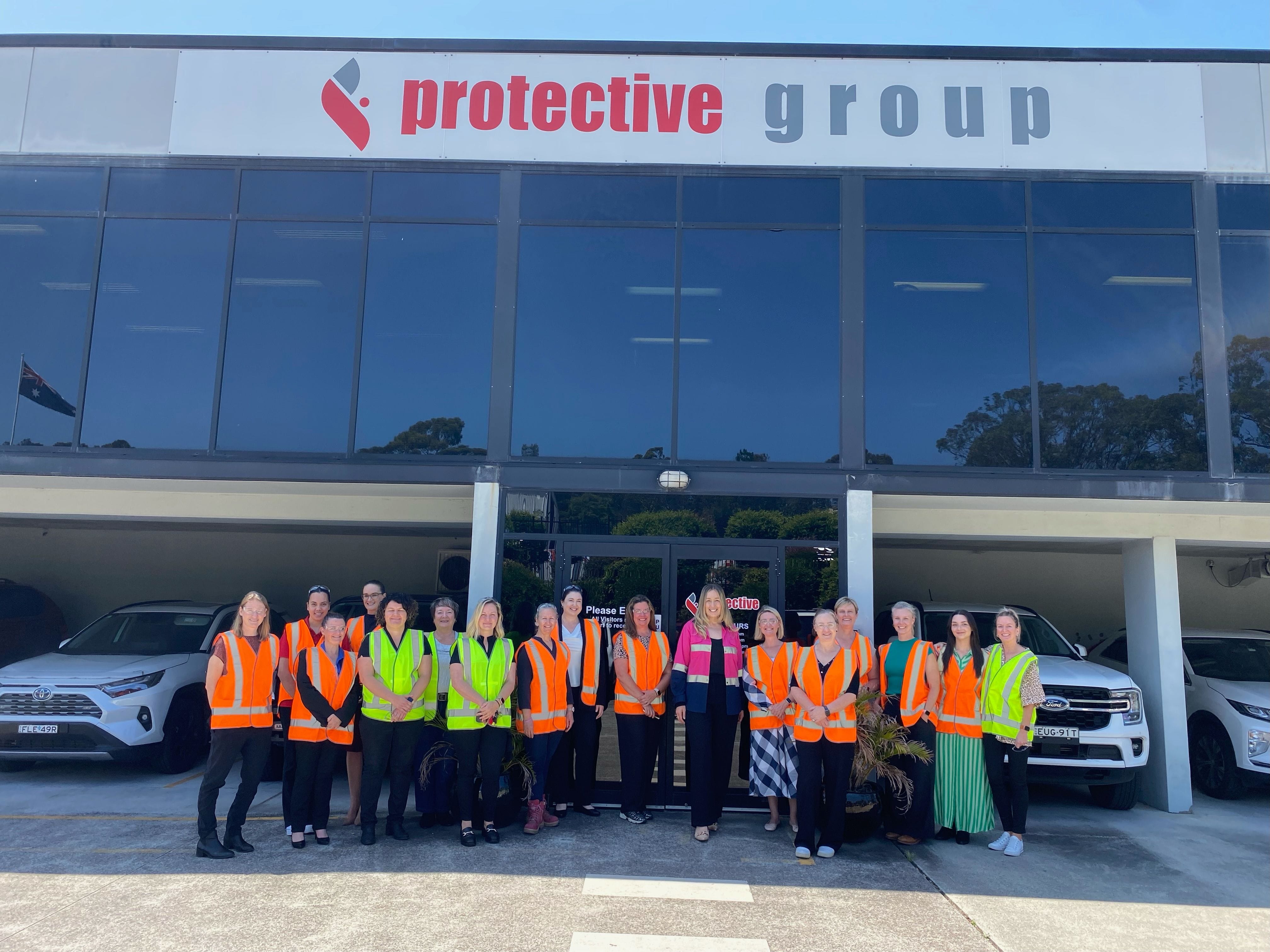 Women in Manufacturing visit Protective Fencing Somersby