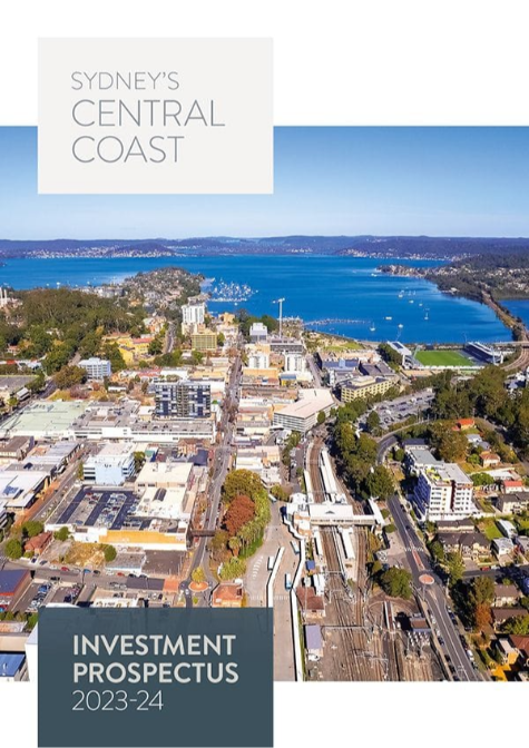 Cover image of CCBR Central Coast Investment Prospectus 2023-2024