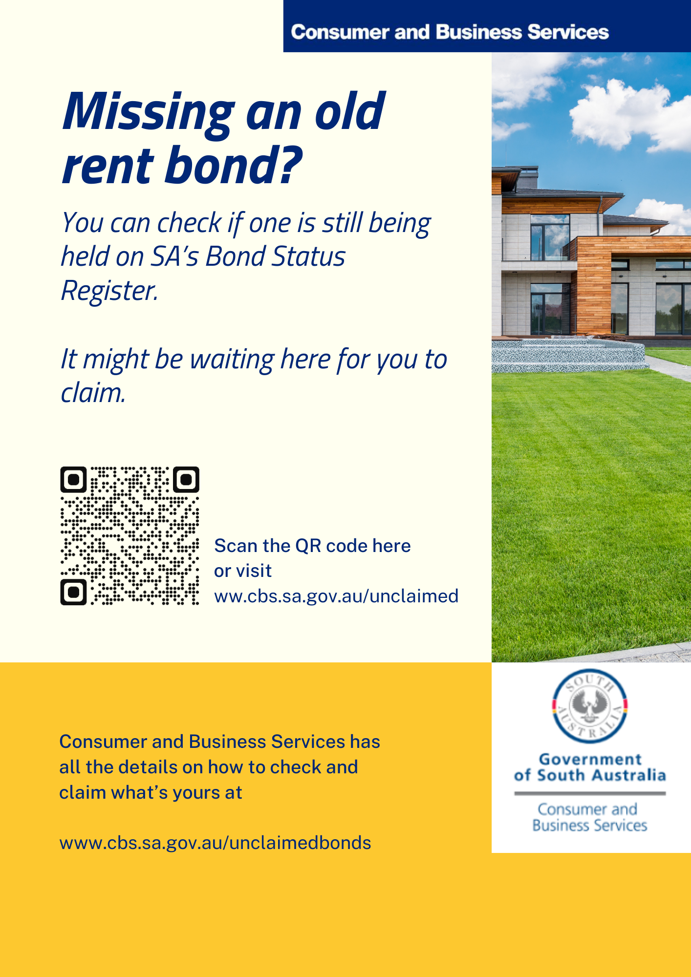 Unclaimed Rental Bonds