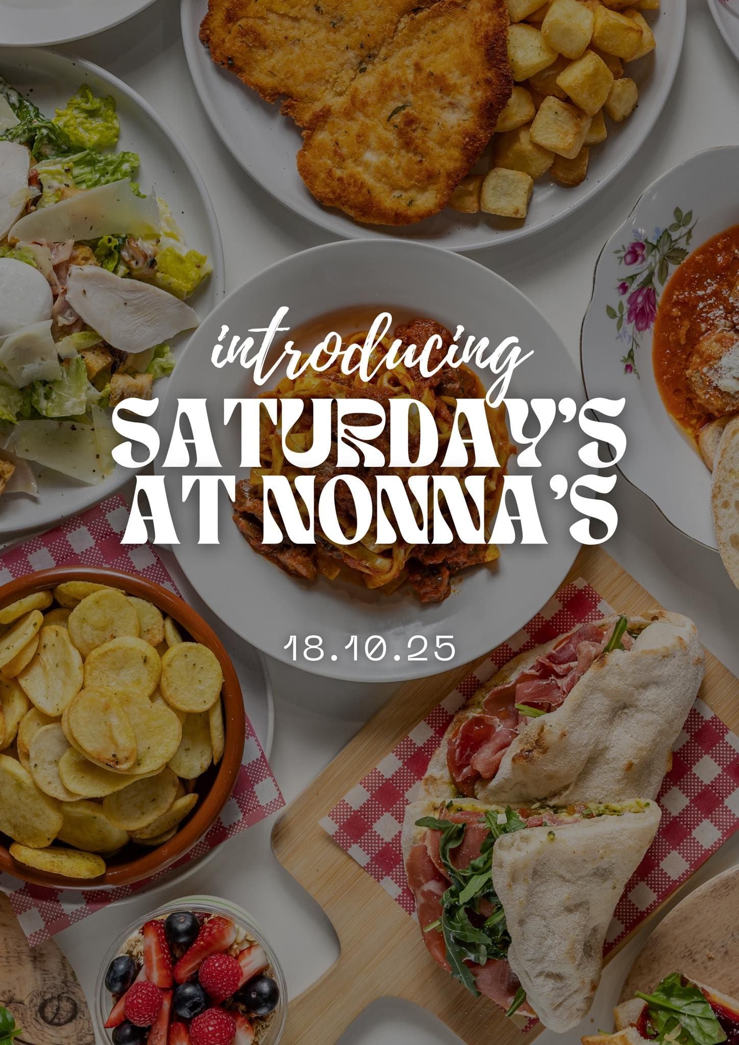 Saturday’s at Nonna’s – A Beautiful Beginning