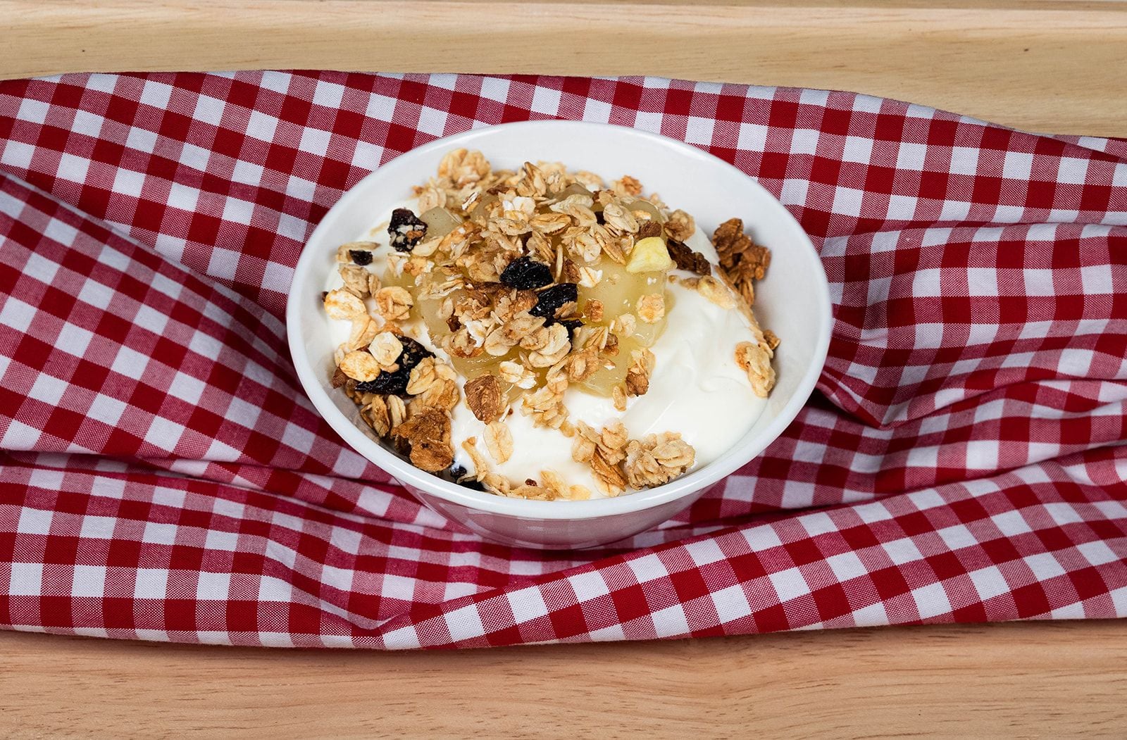 Stewed Apple & Granola Yogurt- Nonnas Menu Daily Meals 2025 Image -6899102da0355
