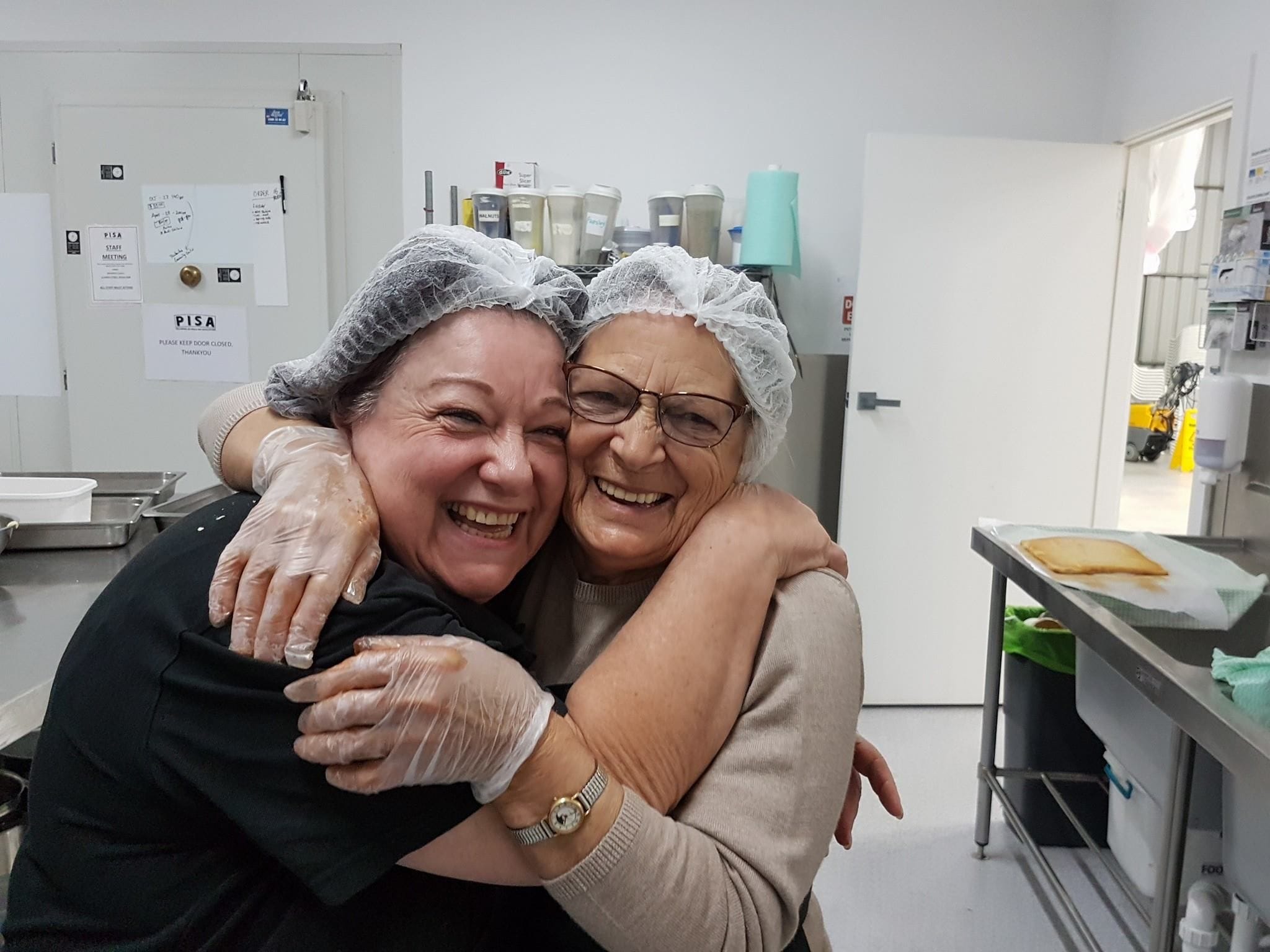 Kitchen Volunteering   Silvana 