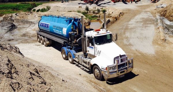 liquid tanker truck