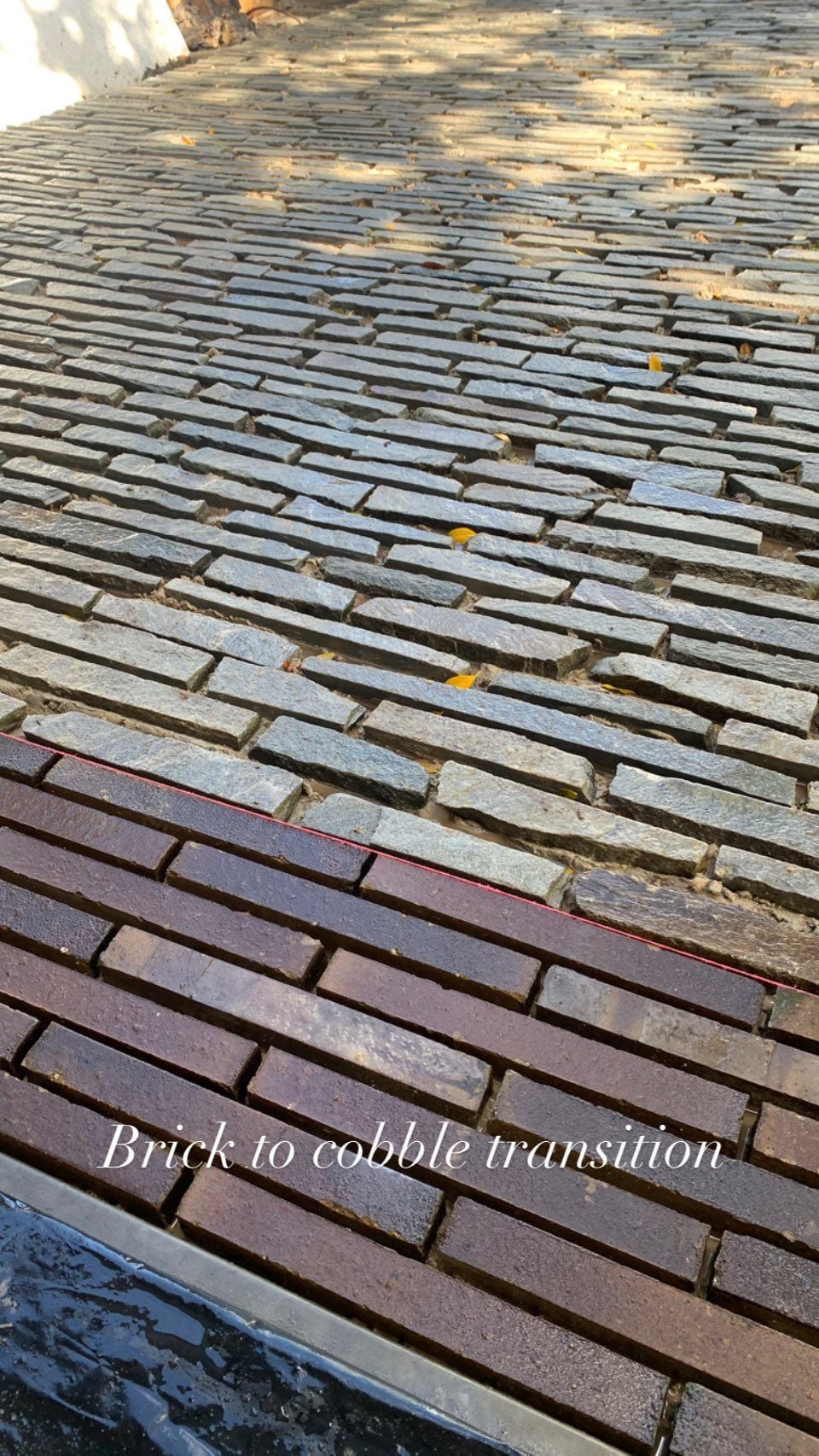 Cobblestone Paving