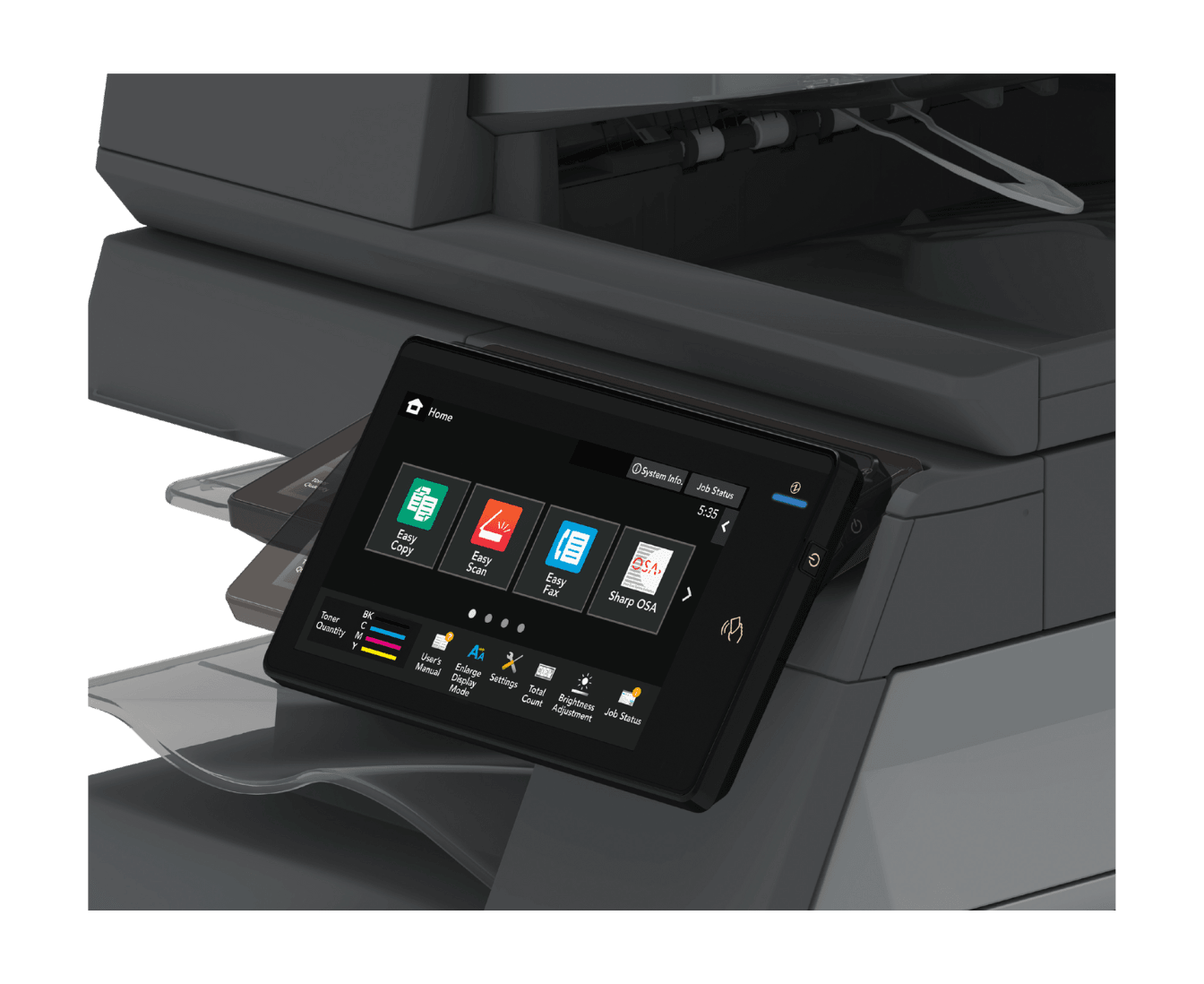 Powerful, Fully Functional Sharp Advanced Colour Series BP71C55 Powerful, Fully Functional Sharp Advanced Colour Series BP71C55