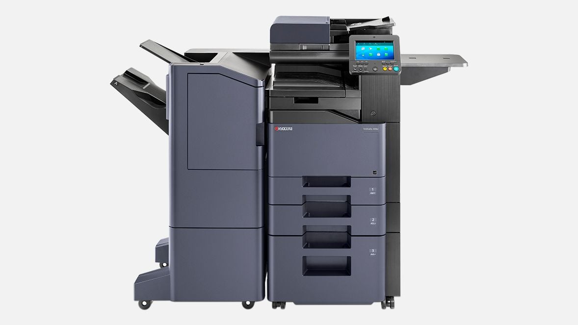 Featuring the Kyocera TASKalfa 508ci fully configured colour A4 multifunction copier