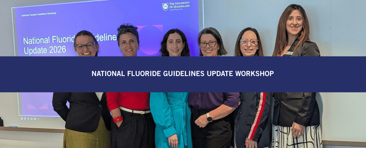 ADIA Contributes to National Fluoride Guidelines Update Workshop ADIA Contributes to National Fluoride Guidelines Update Workshop
