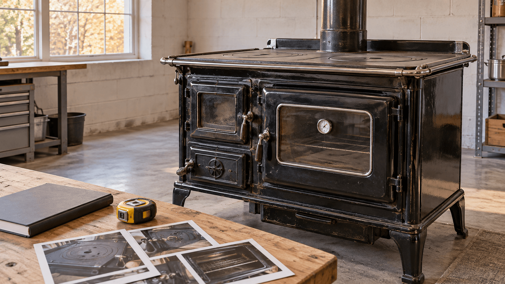 Buying a Used Wood Cook Stove in Canada: What to Check First