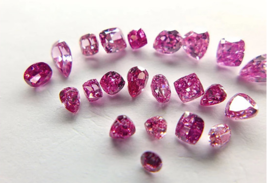 Argyle pink diamond hot sale color chart