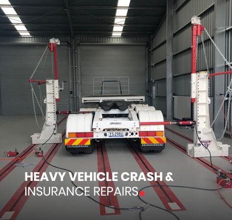 HEAVY VEHICLE CRASH &  INSURANCE REPAIRS