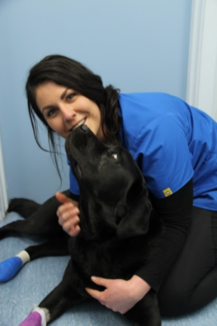 Chloe, vet nurse at North Road Veterinary Centre