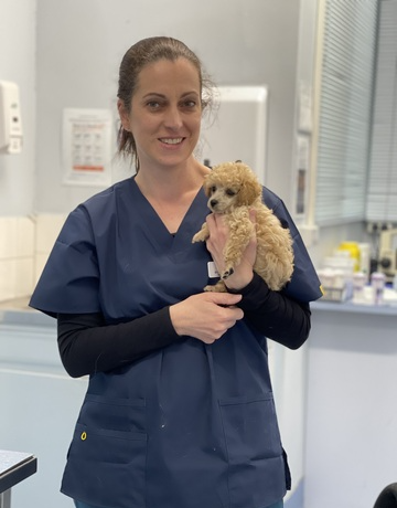 Dr Felicity Smither, veterinarian at North Road Veterinary Centre