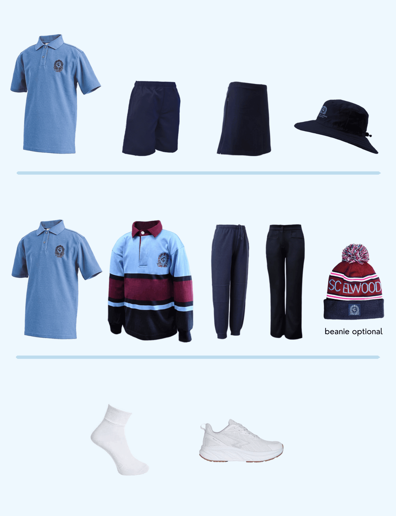 St Columba's Sports Uniform