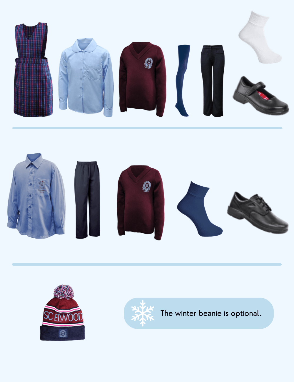 Winter Uniform St Columba's