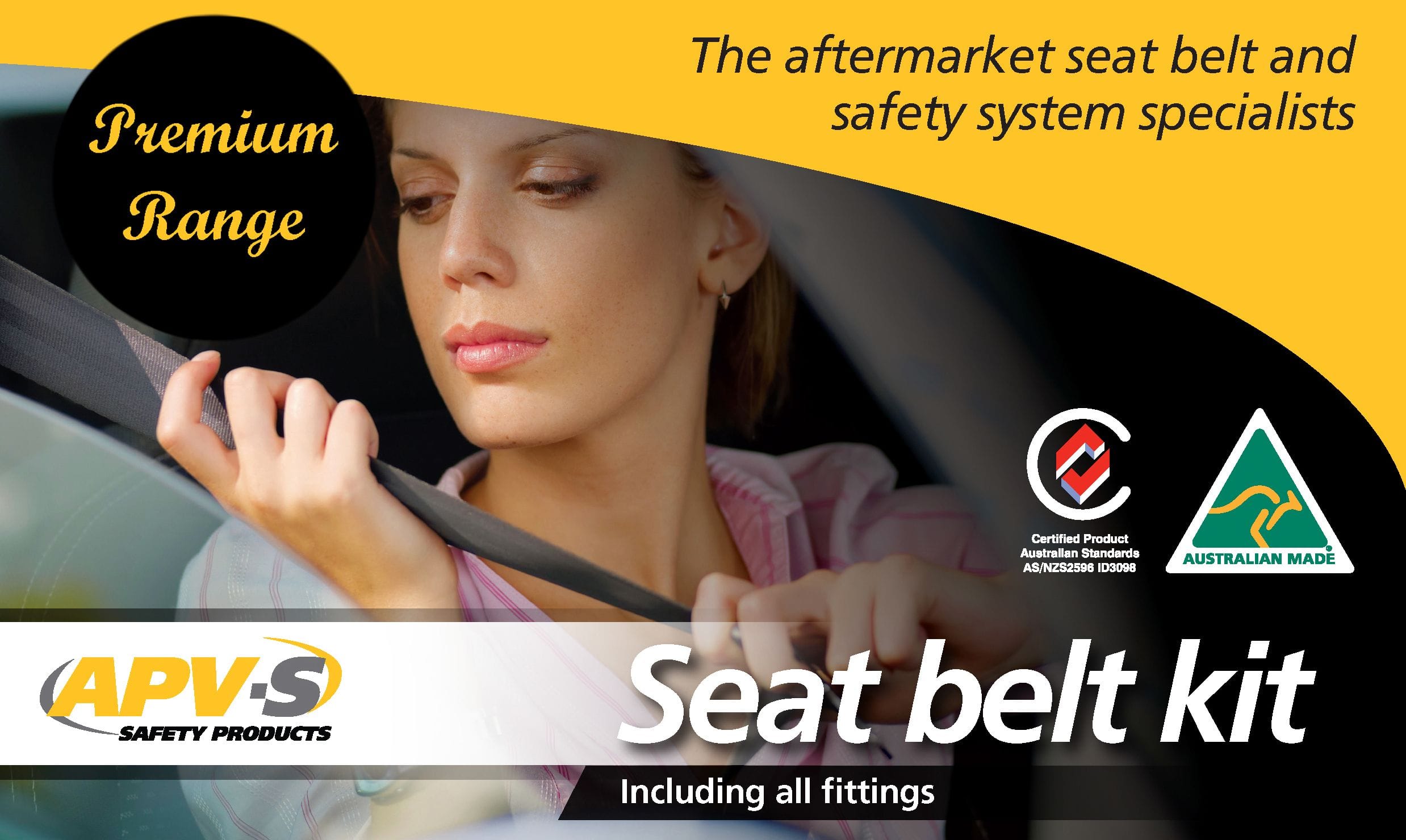 APV Premium Seat belt kits