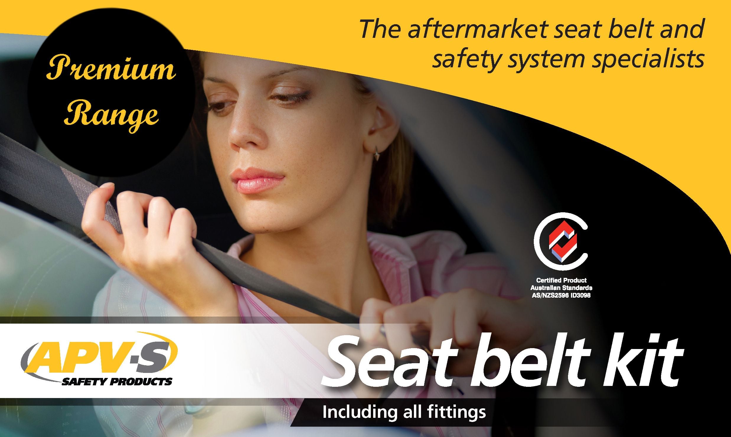 APV Premium Seat belt kits APV Premium Seat belt kits