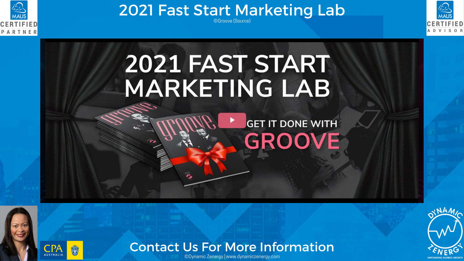 Groove Fast Start Marketing Lab