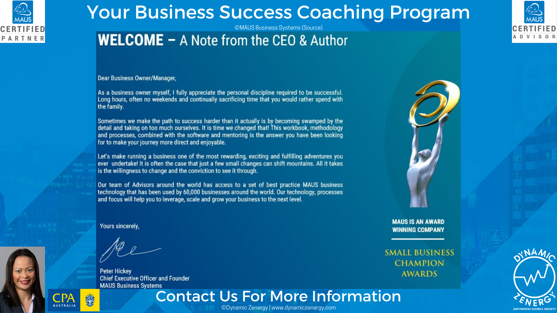 Peter Hickey Your Business Success Program
