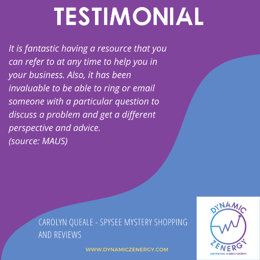 client testimonial dynamic zenergy