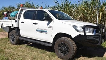 Maintenance Vehicle | Tropical Aqua Blast | Environmentally Friendly Property Maintenance | Vegetation Management & Control