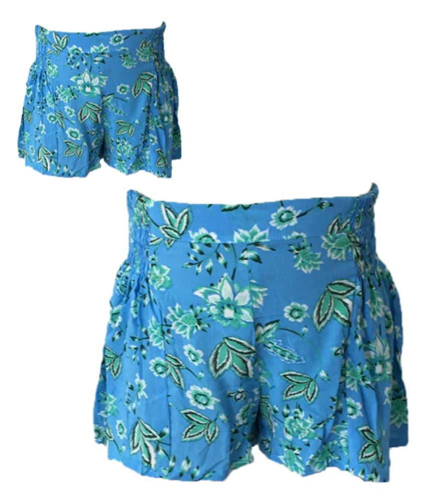 MiiLoveMu - Shirring Shorts - Bloom