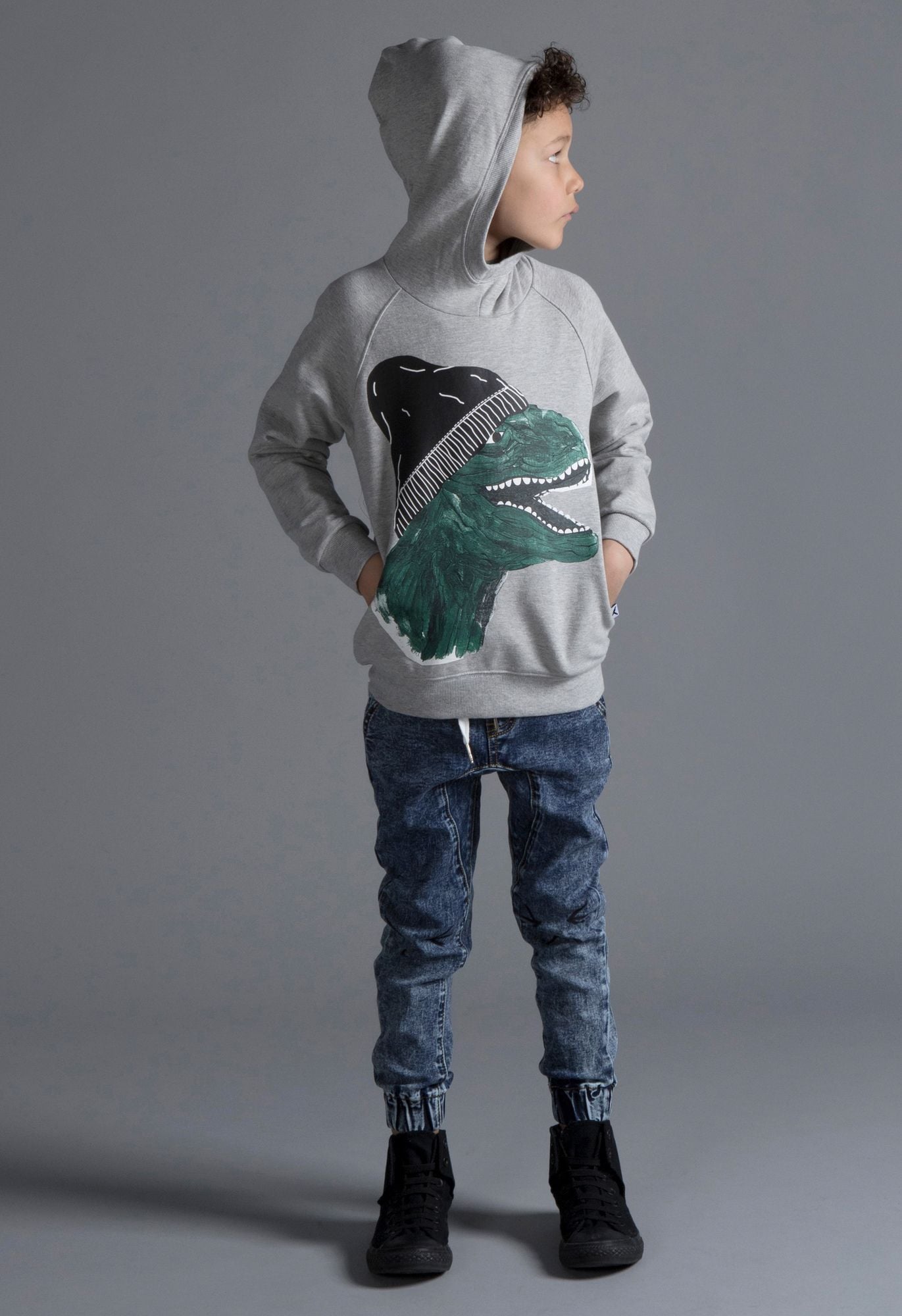 Minti - Casual T-Rex Furry Hoodie