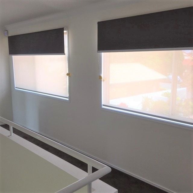Double View Roller Blinds Custom Blinds Amp Shutters Qld